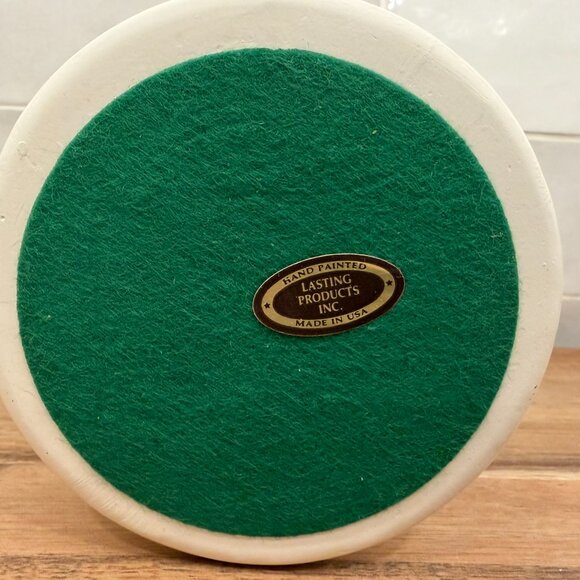 Milk Jug Can Hand painted Lasting Products USA 6” Blue Heart - Picture 7 of 7